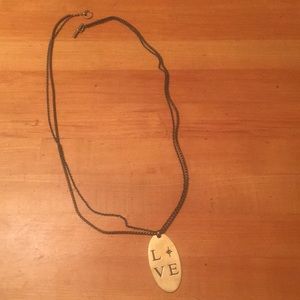 Carolina Love Bronze Necklace